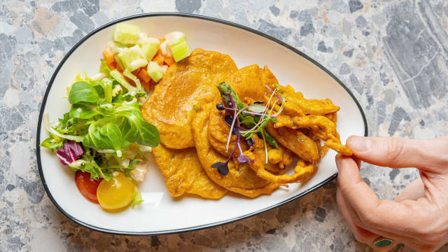 Delhi pakora   - Patang cuisine indienne, Paris