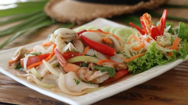 Insalata di mare calda - Ristorante Sole e Mare