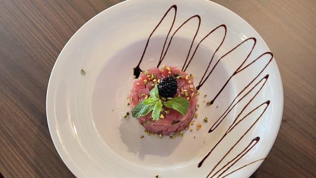 tartare do tonno - Taverna Capitan Uncino, Venice