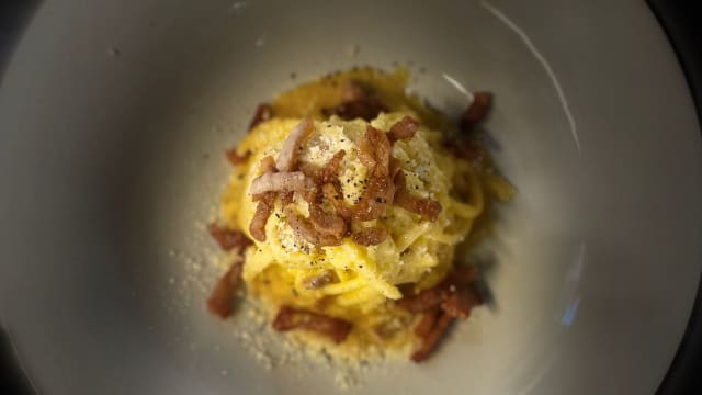 Tonnarello alla carbonara  - Baruffa Restaurant & Bistrot, Castel Gandolfo