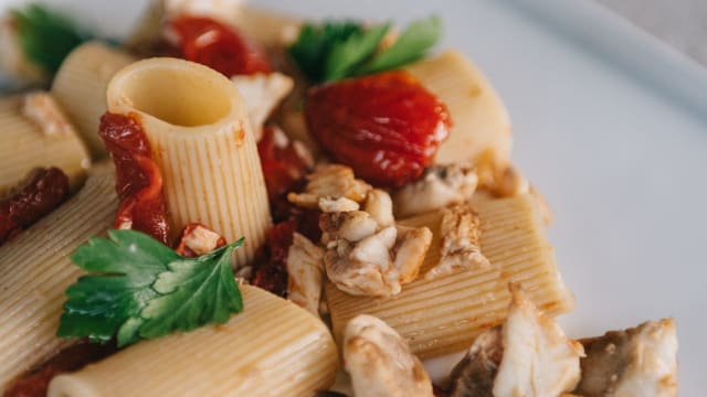 Rigatoni  pescato del giorno - Mami Ristorante, Sabaudia