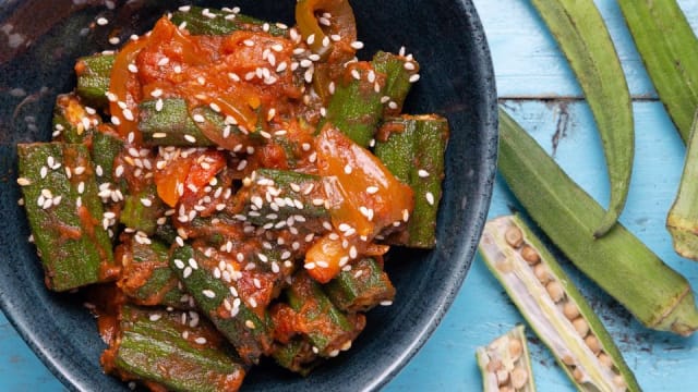 Bhindi vegan - Ismaïl, Paris