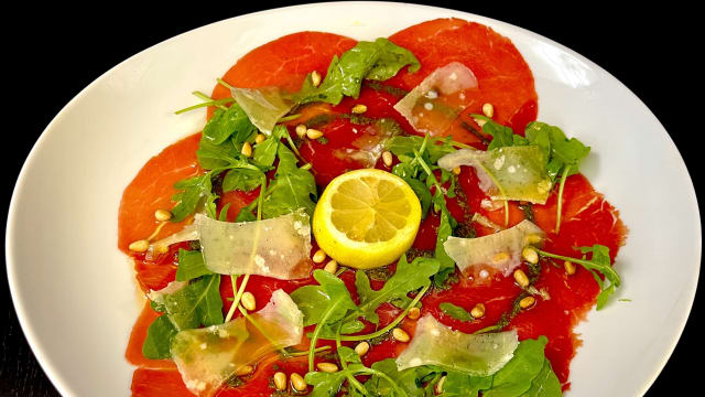 Le carpaccio de boeuf - Gusto Italia, Paris