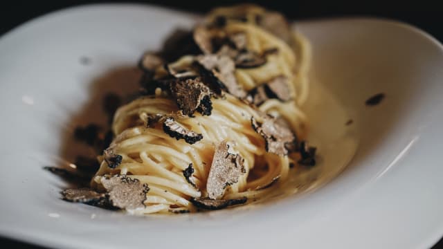 Taglierino al tartufo nero estivo - Ristorante La Boiola