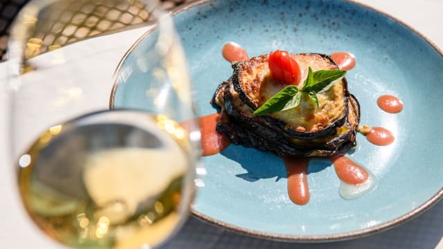 Parmigiana estiva di melanzane - Ristorante La Boiola