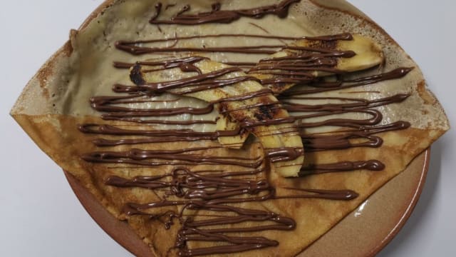 Crêpe Banane et Nutella - Crèperie du Bourg de Four, Geneva