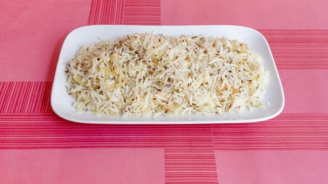 Pilaw rice  - Cinnamon curry