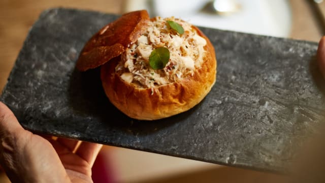 Crab brioche - a Restaurant