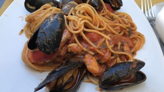 Spag. Frutti Mare - Trattoria Pizzeria San Giorgio, Genoa