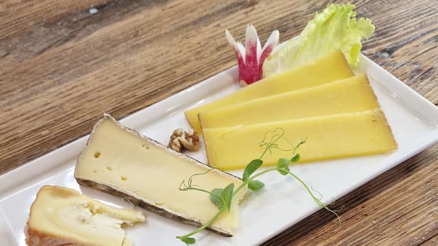 Assiette de fromages - Le Klub