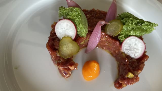 Tartare di pezzata rossa - Casa Valcellina