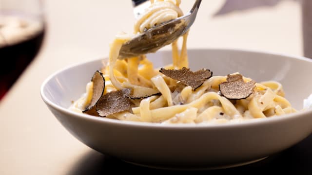 Tagliatelles à la truffe - Artisan de la Truffe Montmartre, Paris