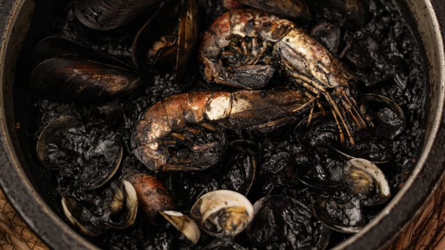 Arroz negro clásico - Samantha's, Barcelona