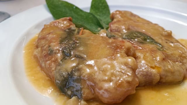 Saltimbocca alla romana - Ristorante Viecce A Trova, Fiuggi