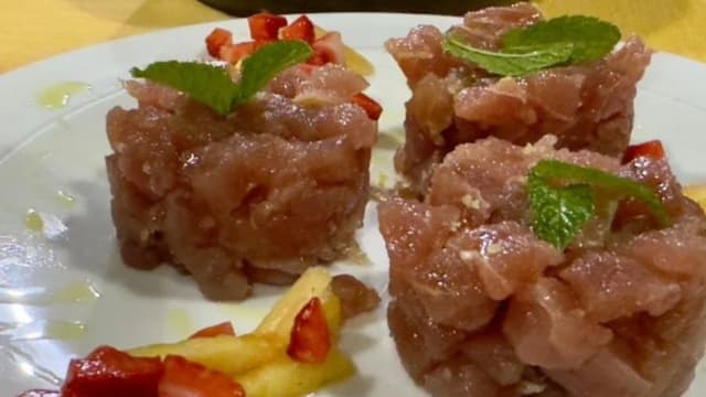 Tartare di tonno - Ristorante Tenuta Fasano