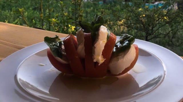 Insalata caprese - Ristorante Tenuta Fasano