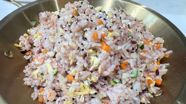 Riz sauté aux légumes - Bibim Bao, Paris