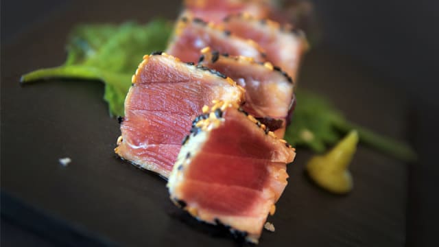 Tataki de atún - Transit, Figueres