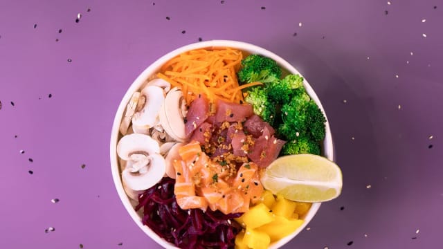 Maxi poké bowl - Poke Up Neuilly - Poke Bowl & Bubble Tea