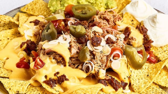 Nachos Pulled Pork XL - Timesburg Sant Joan