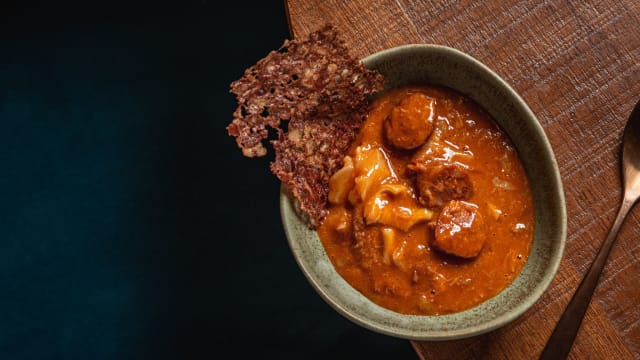 Callos y chicharrones - Restaurante Adaly, Madrid