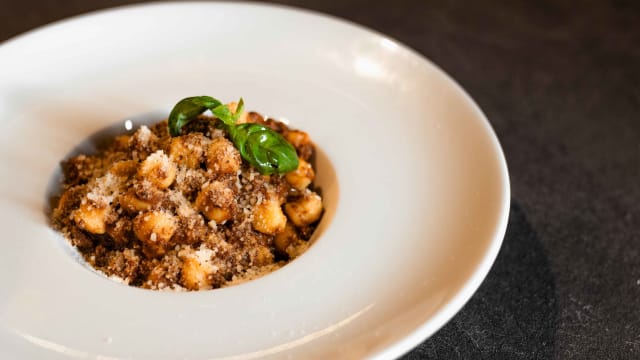 Gnocchetto alla bolognese - Bono Bottega Nostrana - Monti, Rome