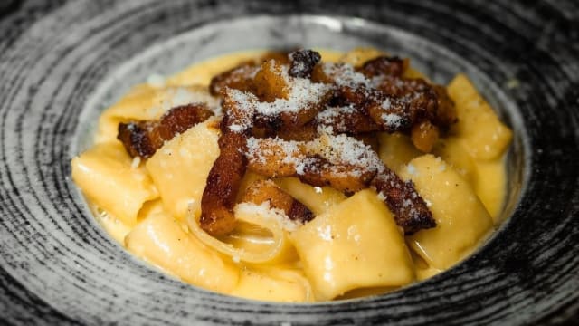 “La nobile carbonara” - Bono Bottega Nostrana - Monti, Rome