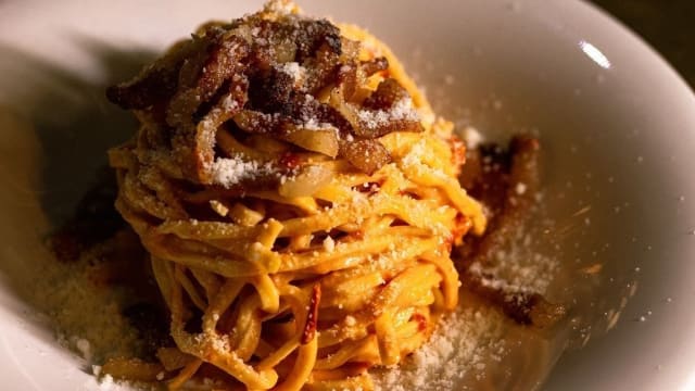 “Amatriciana nostrana” - Bono Bottega Nostrana - Monti