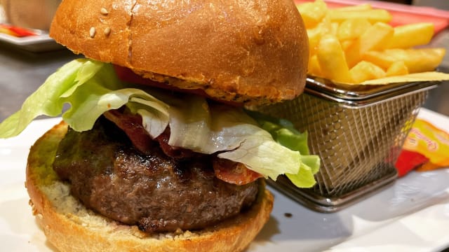 Hamburger OrciaBu - Al Fierale ToscanaGrill