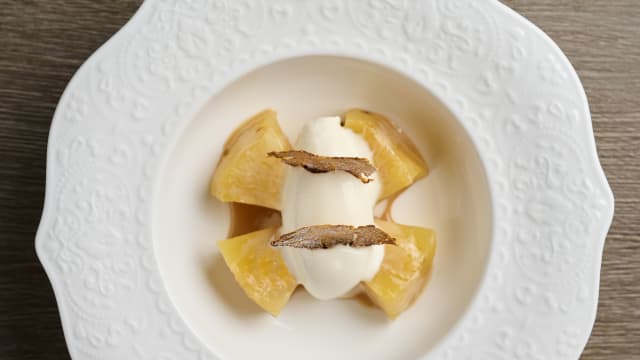 Ananas, alloro e cardamono - Ristorante Il Cugnolo - Villa Lattanzi