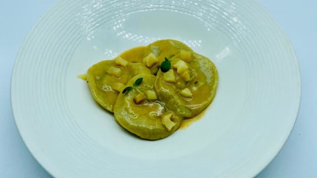 Ravioli al foie gras - Officina12, Milan