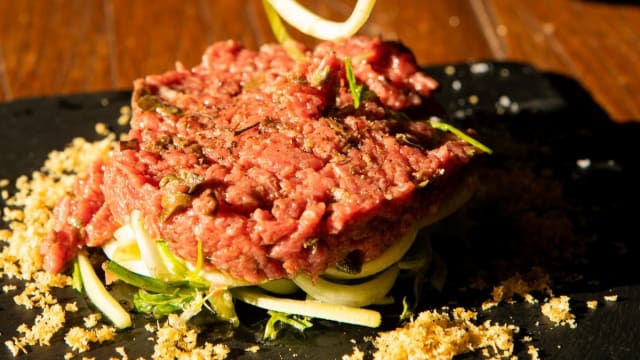 Tartare di filetto - Tiberino a Roma