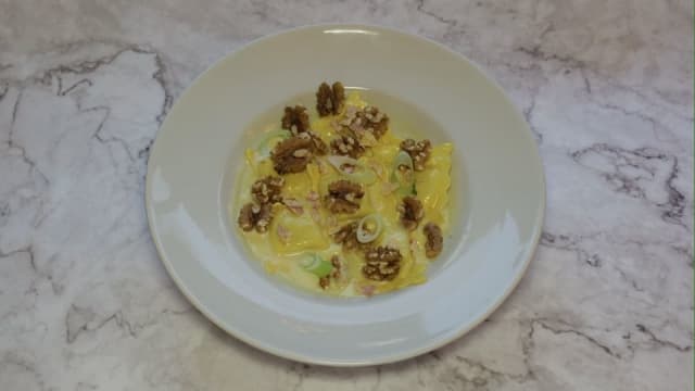 Ravioles a la truffe d'été a la dolce vita - L'Elena