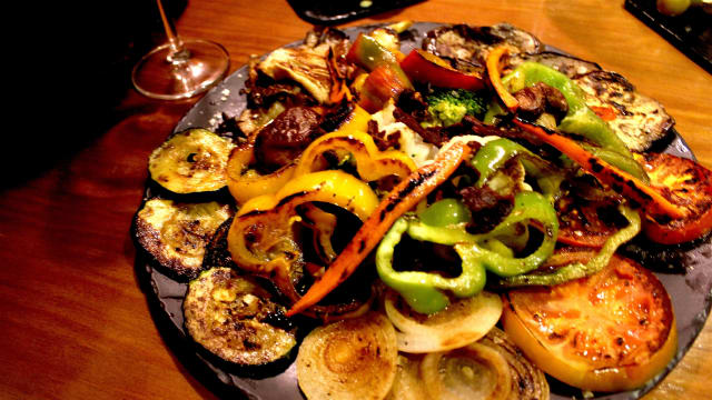 Parrillada de verduras - Tía María, Madrid