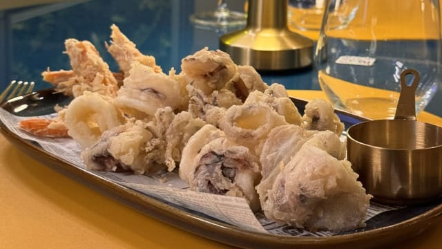 Frittura di calamari e gamberi - Brio Restaurant