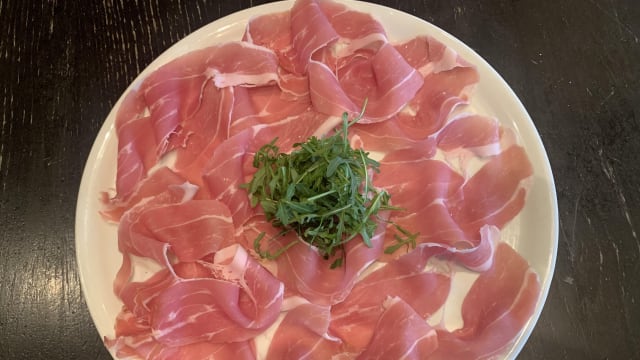 Assiette de jambon de parme  - La Romanella