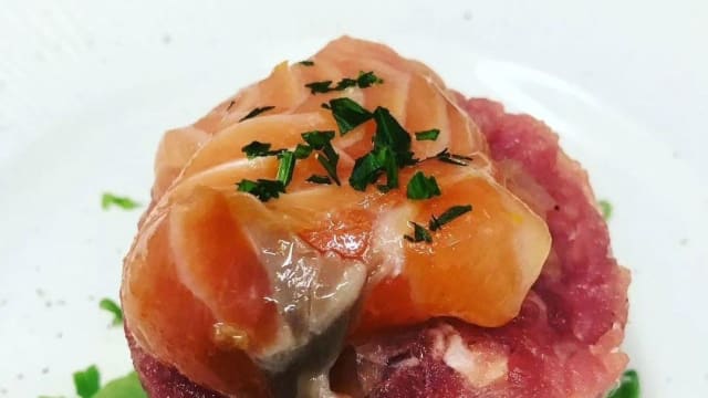 Tartare di tonno rosso - Ristorante di mare la Bicocca, Ostia