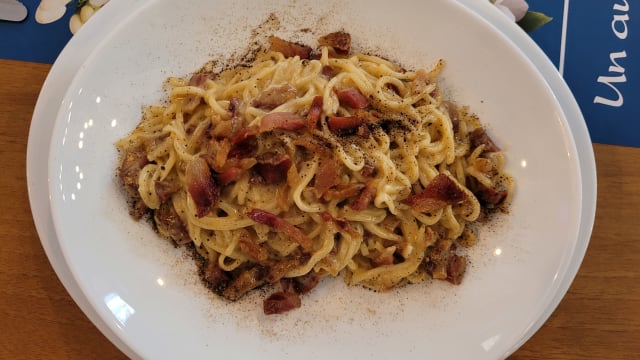 Spaghetti Carbonara - Blu Yasmin, Milan