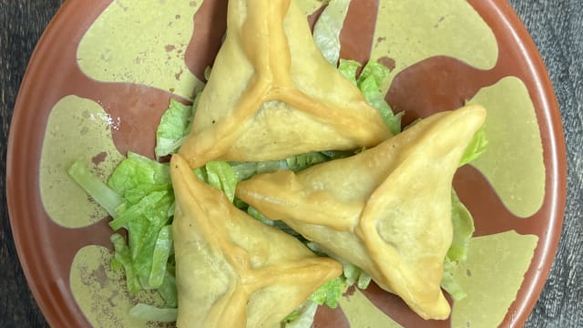 Rissole aux épinards - L'orient des champs, Paris