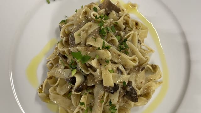 Tagliatelle ai funghi - Il Guscio