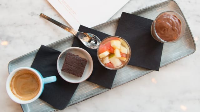 Café gourmand / thé gourmand  - Les Fauves, Paris