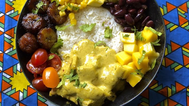 Salade Currykou - Boolofood, Paris