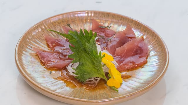 Carpaccio de thon - Asahi, Paris