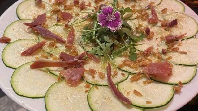 Carpaccio de Calabacín - Story, Barcelona