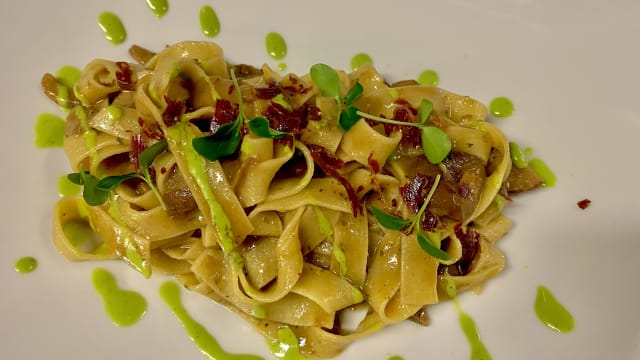 Tagliatelle ai funghi - Locanda Venezze