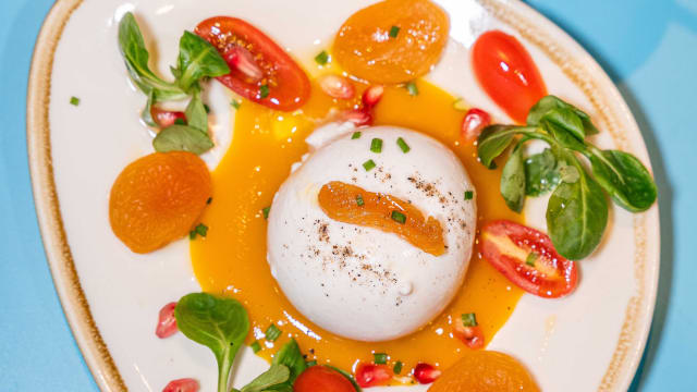 Burrata crémeuse - Tess, Paris