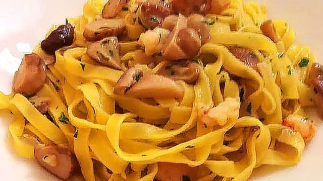 Rustiche al ragù di finocchiona - Podere la Fontaccia