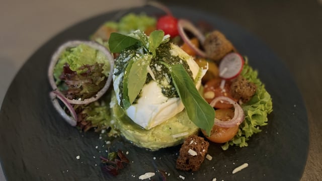 Duo buffel mozzarella & avocado - Het Zuiden Fish&Wine - Steak&Beer, Utrecht