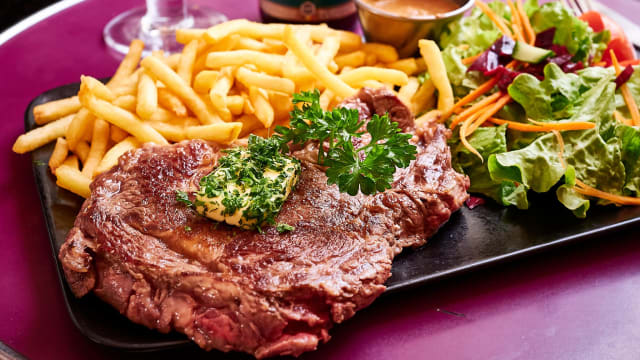 Entrecôte grillée 280g - Le Molière, Paris