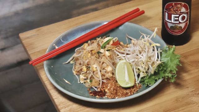 Pad thai Khung Sod - Lamun Cuina Thai, Barcelona